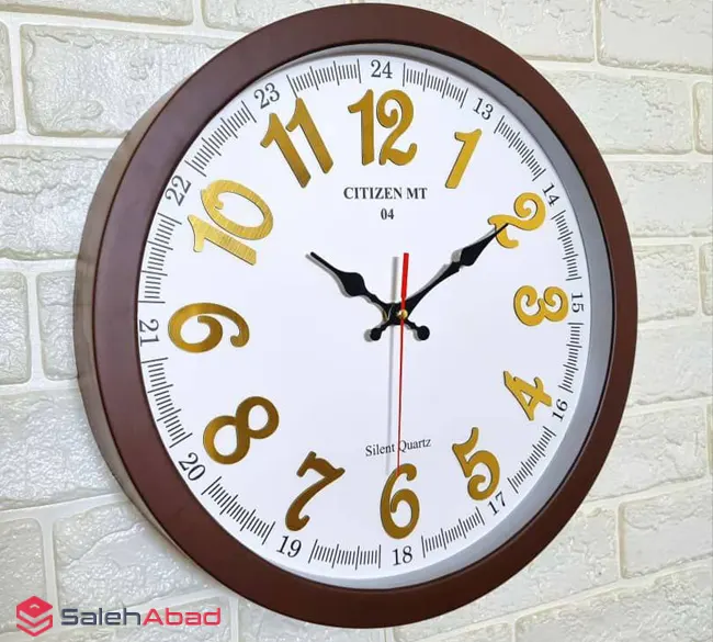 فروش عمده ساعت دیواری گرد سیتیزن مدل MT