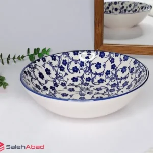 فروش عمده کاسه سالاد خوری گل آبی DANNY HOME