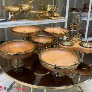 فروش عمده ست پذیرایی چوبی گنجشک آرشان
