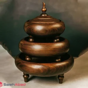 فروش عمده ست پذیرایی چوب گردو 3 تکه