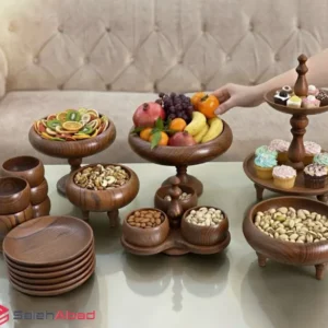فروش عمده سرویس پذیرایی گرد چوب گردو
