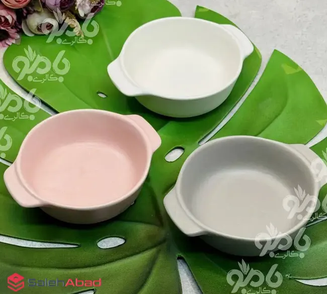 فروش عمده سوپ خوری سرامیکی گرد رنگی