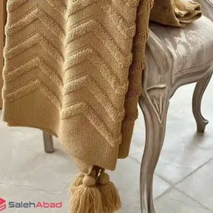 فروش عمده شال مبل 3 متری منگوله دار