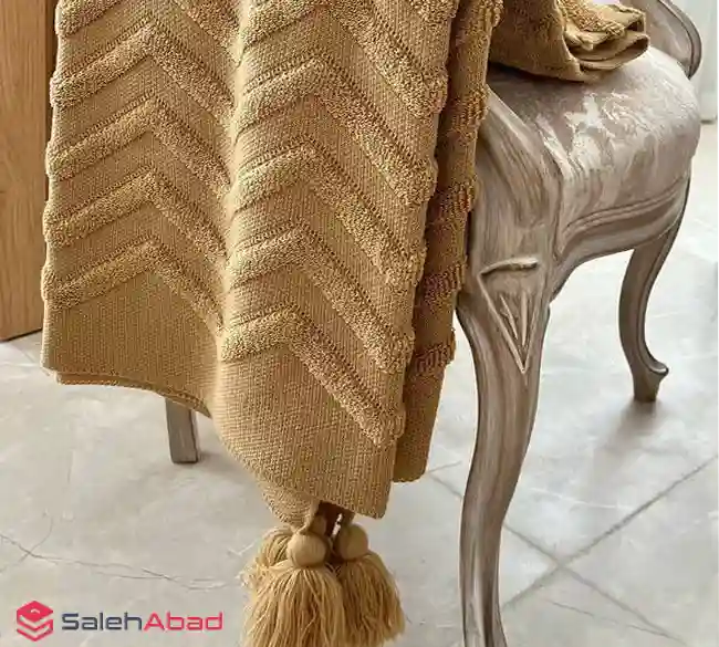 فروش عمده شال مبل 3 متری منگوله دار