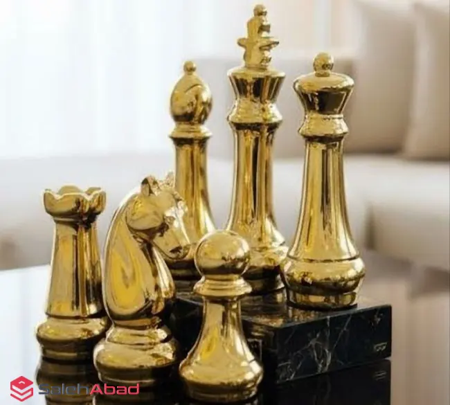 فروش عمده مهره شطرنج دکوری سرامیکی