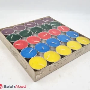 فروش عمده شمع وارمر 50 عددی مدل COLORFUL
