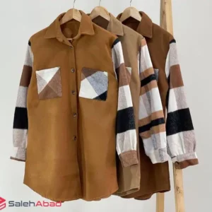 فروش عمده شکت فوتر پاییزی طرح چهارخونه