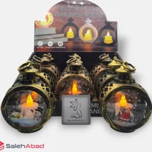 فروش عمده فانوس چراغدار طرح کریسمسی