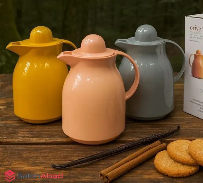 فروش عمده فلاسک دمنوش داخل شیشه رنگی