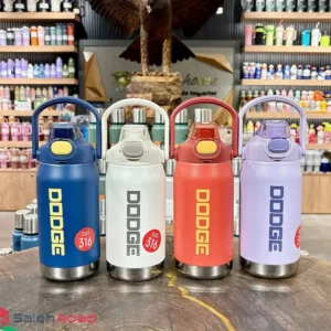 فروش عمده فلاسک استیل دسته دار 900 میل DOOGE