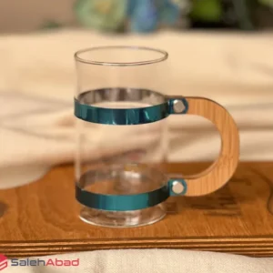 فروش عمده ماگ پیرکس دسته بامبو 250 میل