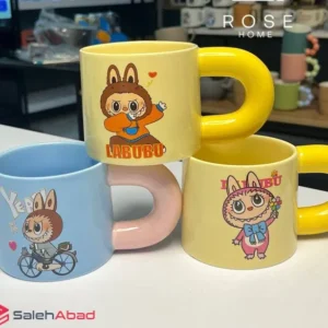 فروش عمده ماگ سرامیکی رنگی مدل لبوبو