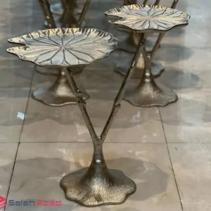 فروش عمده میز عسلی دو طبقه طرح نیلوفر
