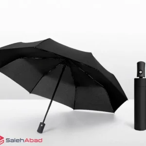 فروش عمده چتر اتوماتیک مشکی تاشو