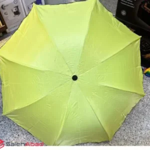 فروش عمده چتر تاشو رنگی کوتاه