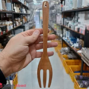 فروش عمده چنگال آشپزی چوبی 3 شاخه