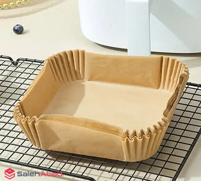 فروش عمده کاغذ سرخ کن بدون روغن مربع