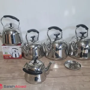 فروش عمده کتری استیل 5 سایز UNIQSTEEL