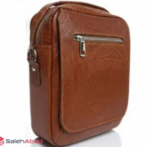 فروش عمده کیف دوشی مردانه چرم مدل ژوپین