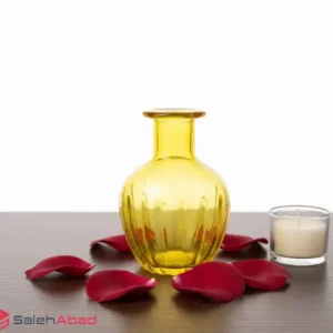 فروش عمده گلدان شیشه ای خمره ای رنگی