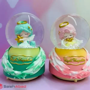 فروش عمده گوی پمپی چراغدار طرح فرشته