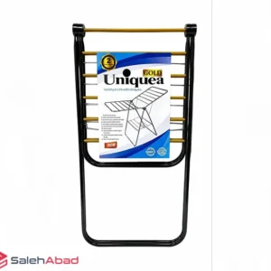 فروش عمده بند رخت تاشو مشکی طلایی UNIQUEA