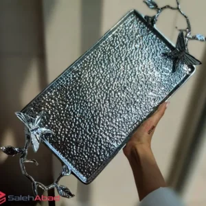 فروش عمده سینی آلومینیومی طرح پروانه