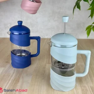فروش عمده فرنچ پرس رنگی دو سایز