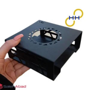 فروش عمده وارمر فلزی مربع مشکی