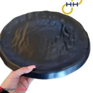 فروش عمده پلیت سرو غذا ملامین مشکی