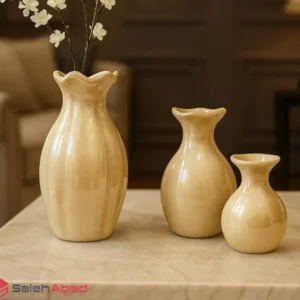 فروش عمده گلدان رومیزی خمره ای لاستر