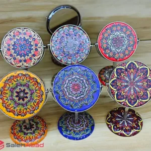 فروش عمده آینه آرایشی پایه دار سنتی