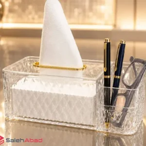 فروش عمده جعبه دستمال کاغذی ارگانایزر اکریلیک