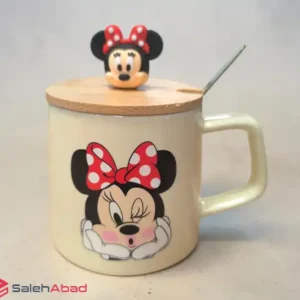 فروش عمده ماگ درب چوبی میکی موس و مینی موس