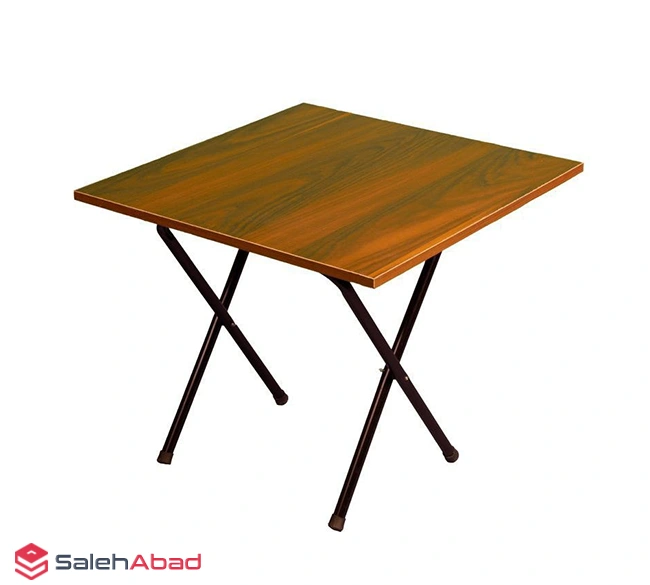 فروش عمده میز تاشو مربع چوبی مسافرتی