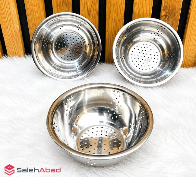 فروش عمده سبد تفاله گیر استیل داخل سینک