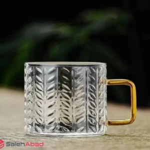 فروش عمده نیم لیوان پیرکس طرح گندم