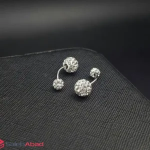 فروش عمده پیرسینگ ناف توپی نگین دار