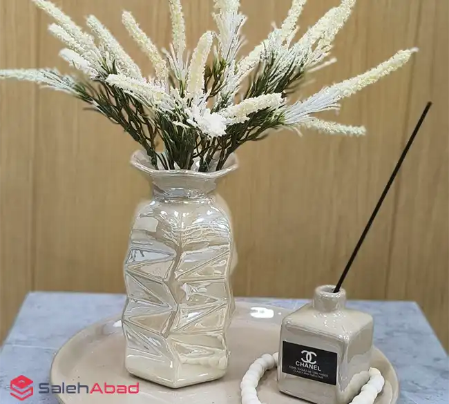فروش عمده گلدان طرح چروک لاستر