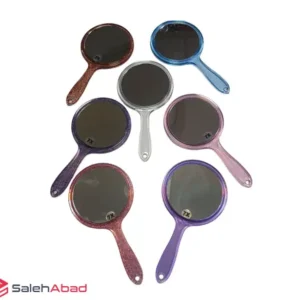 فروش عمده آینه آرایشی دسته دار دوطرفه