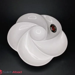 فروش عمده اردو خوری سرامیکی گل رز 6 خانه