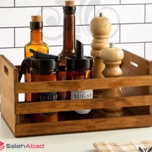 فروش عمده استند نظم دهنده چوبی نرده ای