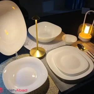 فروش عمده سرویس آرکوپال 26 پارچه لب اکلیل