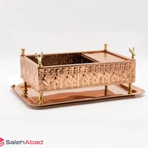 فروش عمده منقل اسپند دود کن مستطیل مسی