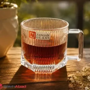 فروش عمده نیم لیوان بلور زنگان مدل کیهان