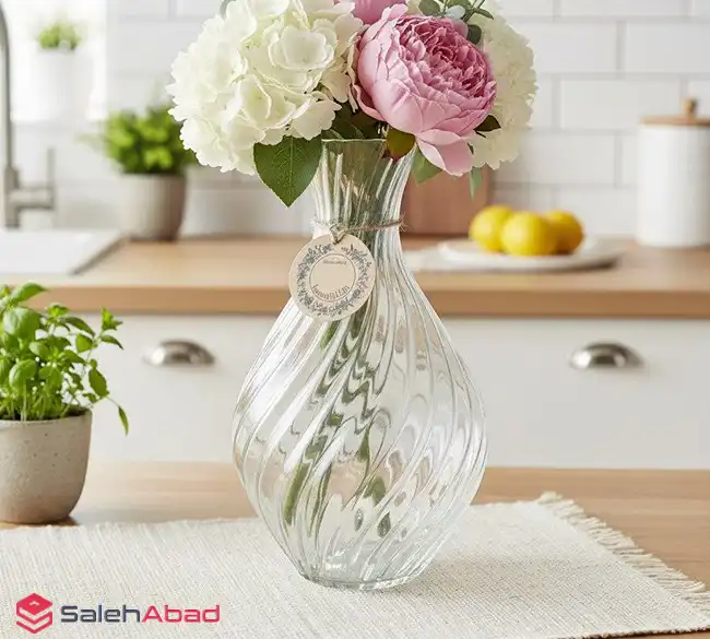 فروش عمده گلدان رومیزی شیشه ای لاروس