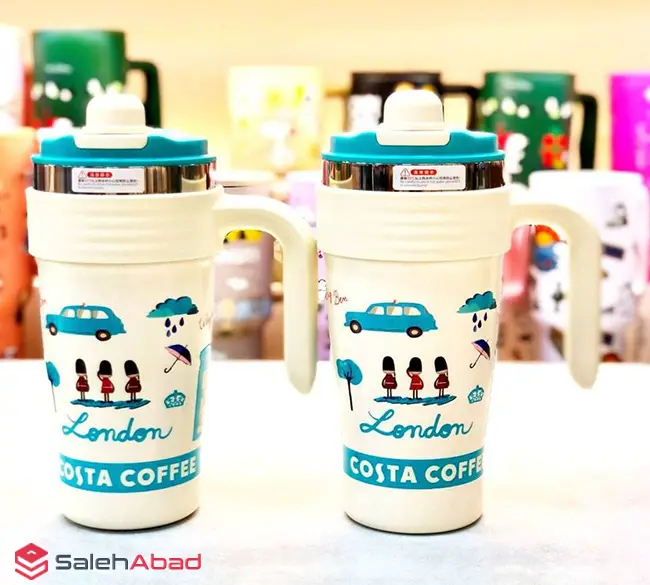 فروش عمده تراول ماگ دو حالته COSTA COFFEE