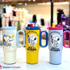 فروش عمده تراول ماگ 500 میل طرح اسنوپی