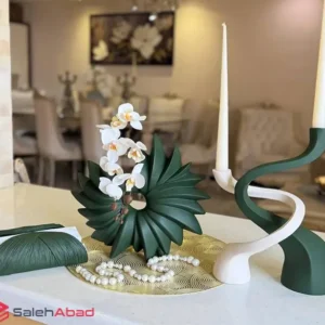 فروش عمده ست شمعدان گلدان و جا دستمال شراره