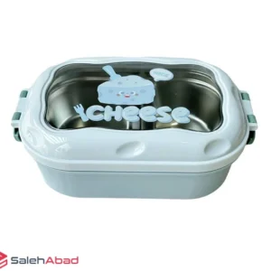 فروش عمده لانچ باکس داخل استیل طرح پنیر